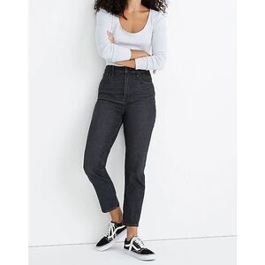 Madewell The Curvy Perfect Vintage Straight Jean in Sumner Wash Size 23 TALL